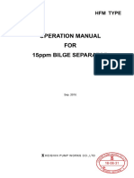 HFM 15ppm Bilge Separator - Operation Manual - En.es