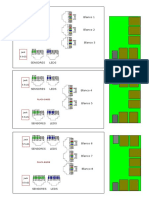 Conceptual Esquemático de Derivaciones RJ45