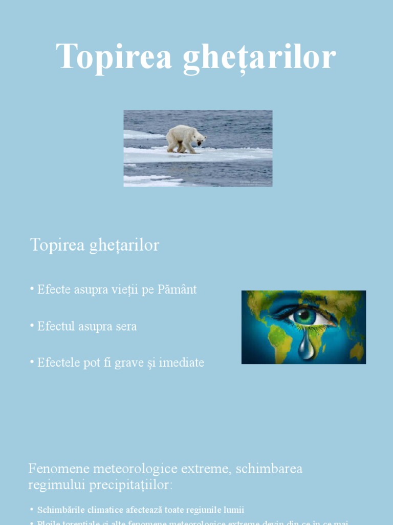 Topirea Ghetarilor | PDF