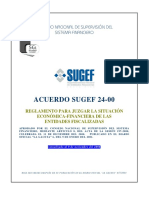 Acuerdo SUGEF 24-00 CAMELS