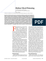 Treatment of Ethylene Glycol Poisoning: Clinical Manifestations Pathophysiology
