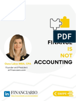 Accounting vs. Finance - Oana Labes, MBA, CPA