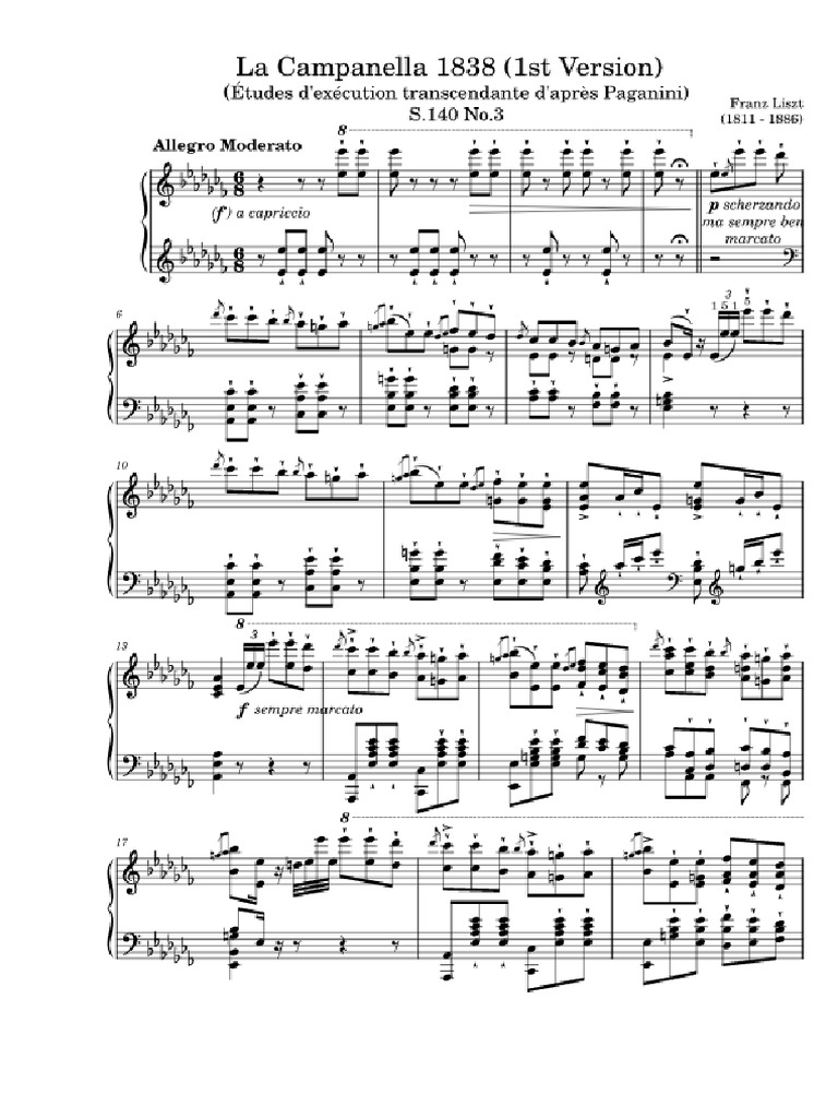 La Campanella 1838 Verzija Pdf