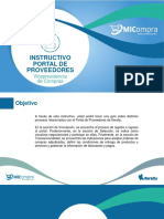 Instructivo Proveedores VF