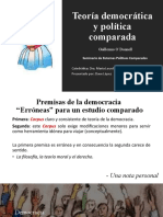 Teoría Democrática y Política Comparada