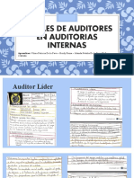 Perfiles de Auditores en Auditorias Internas