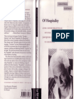 Jacques Derrida, Anne Dufourmantelle - Of Hospitality-Stanford University Press (2000)