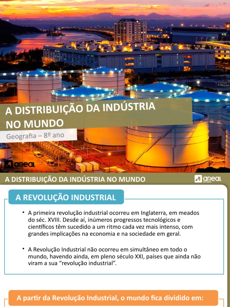 Distribuição da Indústria Global | PDF | Ásia | Revolução Industrial