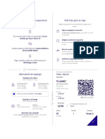 Tarjeta de Embarque - LATAM Airlines