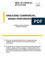 Chap IV Analyzing Commercial Bank Performance