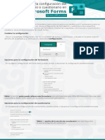 2.ajustar La Configuración Del Formulario o Cuestionario en Microsoft Forms