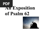 Download Exposition Paper of Psalm 62 by Joel Dorman SN62732470 doc pdf