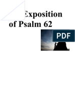 Exposition Paper of Psalm 62