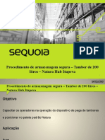 Procedimento de Armazenagem Segura - Tambor Metálico de 200 Litros - AVON