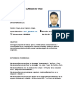 CV Deyvi Josue Espinoza Silupú