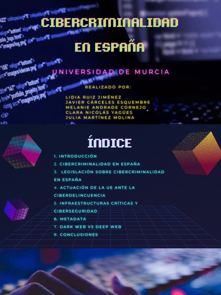 Cibercriminalidad En España Pdf La Seguridad Informática Seguridad