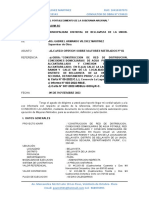 Informe Opinio Mayores Metrados N°01