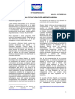 Cambios estructurales del mercado laboral