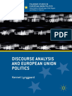 Dokumen - Pub - Discourse Analysis and European Union Politics 1137393254 9781137393258 1137393262 9781137393265