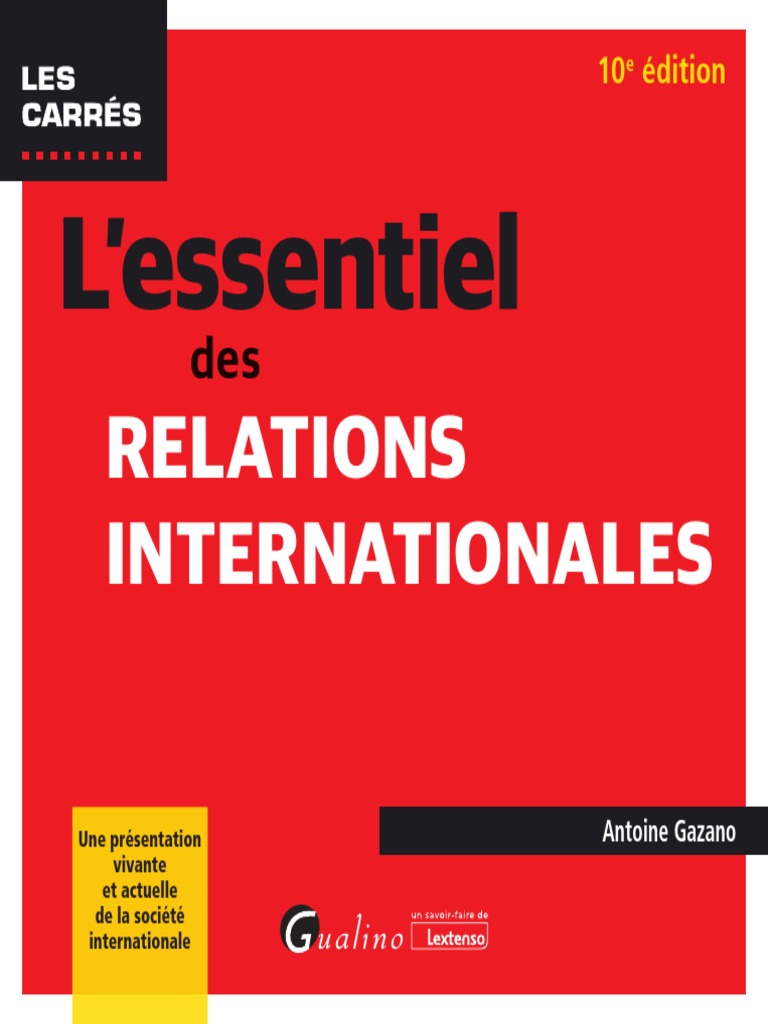 L'essentiel: Relations Internationales | PDF | Relations ...