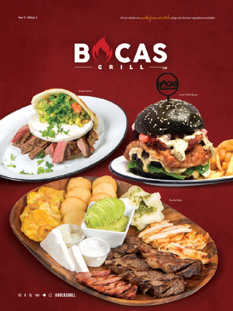 Menu Brickell PDF Hamburgers Salad