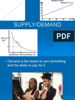 Demand, Supply, Equilibrium, and Price Control Notes