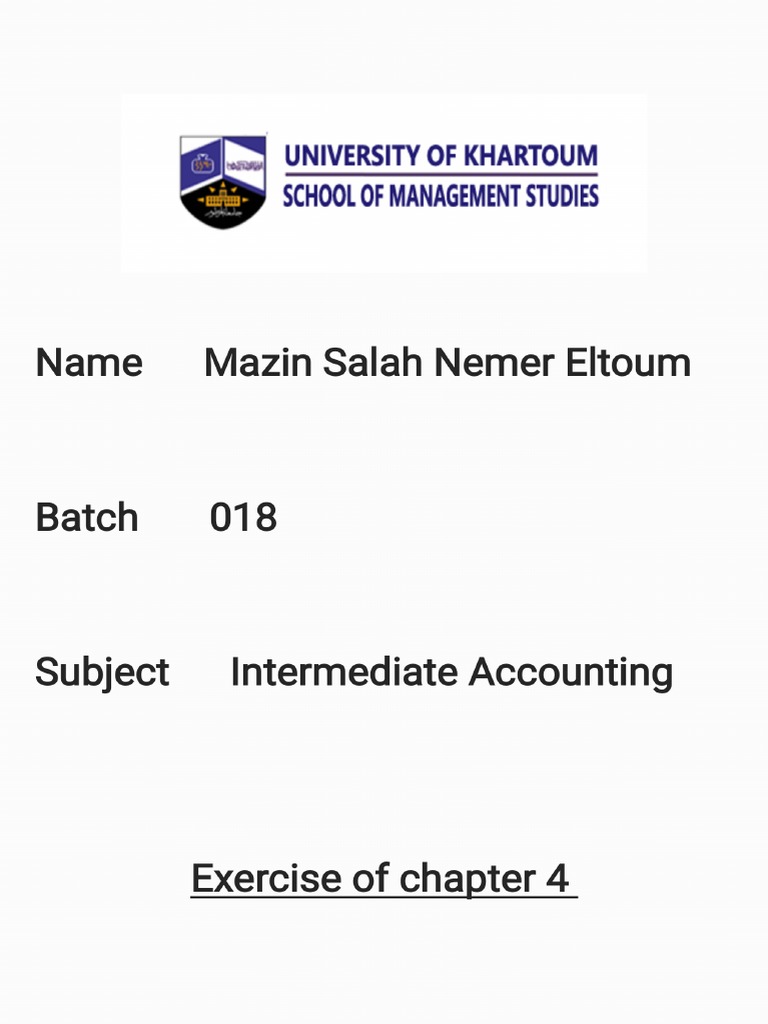 Chapter 4 Ex 2 | PDF