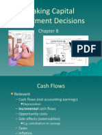 Ch. 8 - Making Capital Investment Decisions M New Tax Law