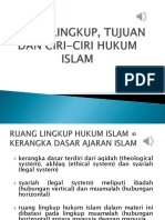Hukum Islam 5 Ruang Lingkup Ciri Ciri Dan Tujuan
