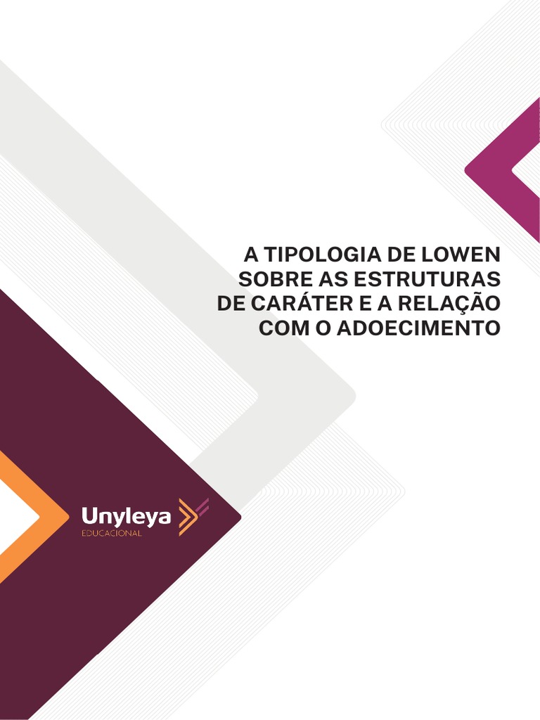 Tipologia de Lowen e Saúde Mental | PDF | Psicologia | Sigmund Freud