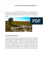Crimes ambientais: poluição do solo