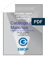 Capa Catálogo de Materiais - 6ª Edição