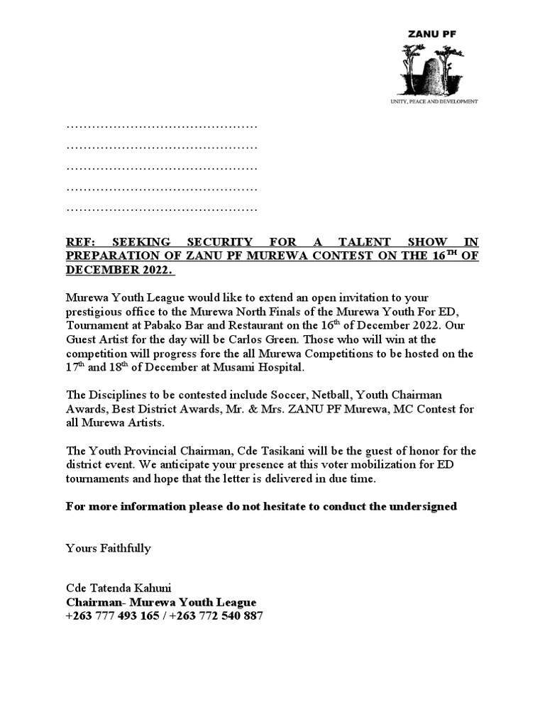 Talent Show | PDF