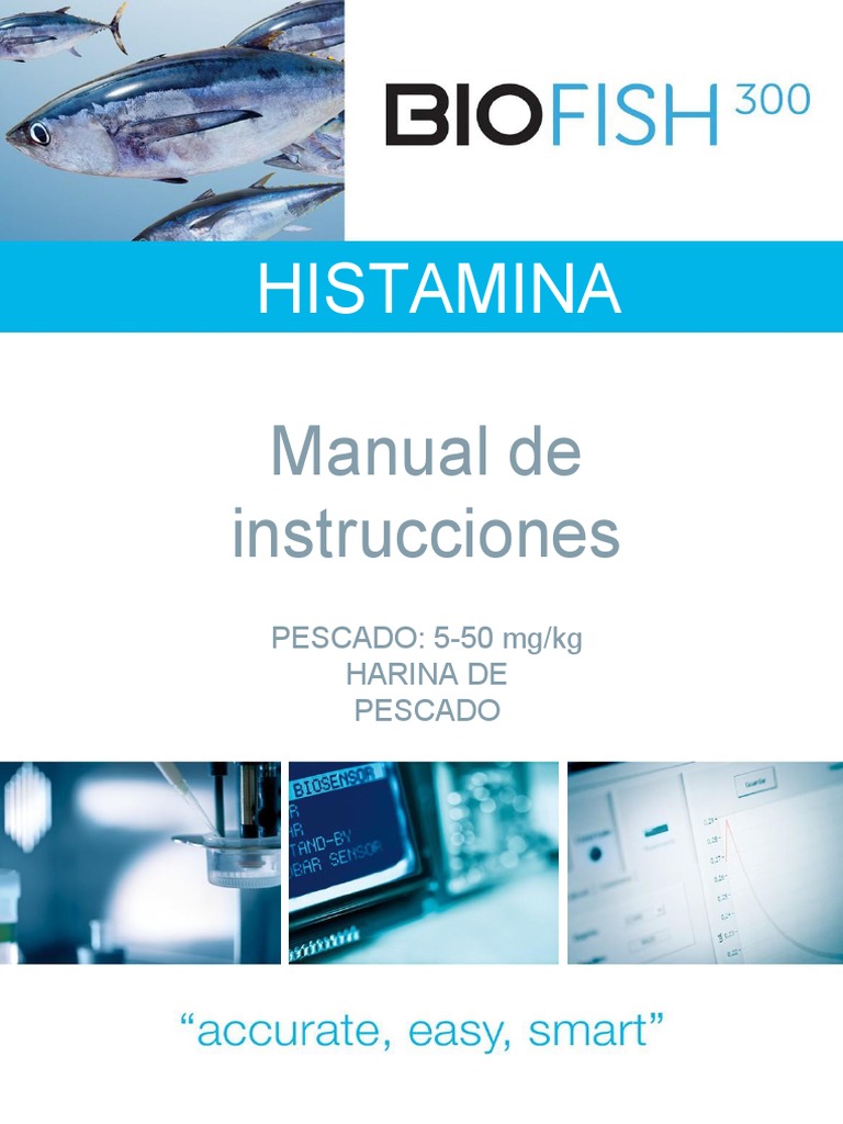 Histamina en Pescado y Harina: Biofish 3000 | PDF | Calibración ...