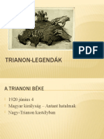 Trianon Legendák