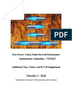 Check Point Firewall Performance - Update - R77.30
