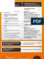 Convocatoria A Presentación de Trabajos. - Congreso Acompañante Terapéutico