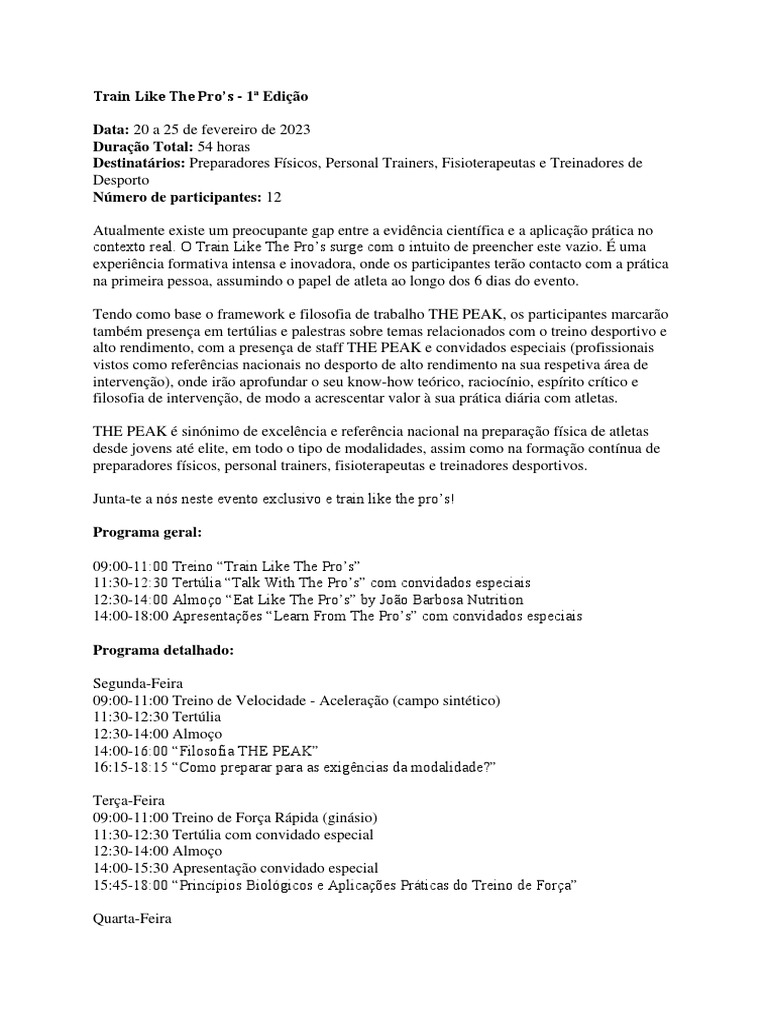 Train Like The Pros PDF