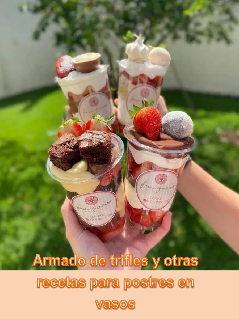 Trifles, Shot o Copos de La Felicidad, PDF, Merengue