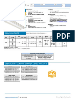 Linear High Bay Spec Sheet