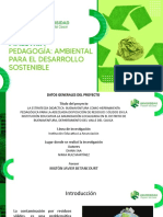 Pedagogía Ambiental para El Desarrollo Sostenible V2