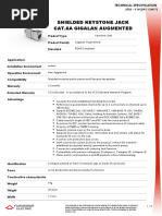 CONECTOR CAT6A