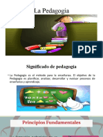 La Pedagogía