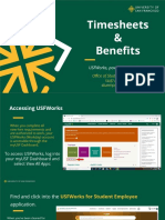 Se Timesheet Benefits Training Document