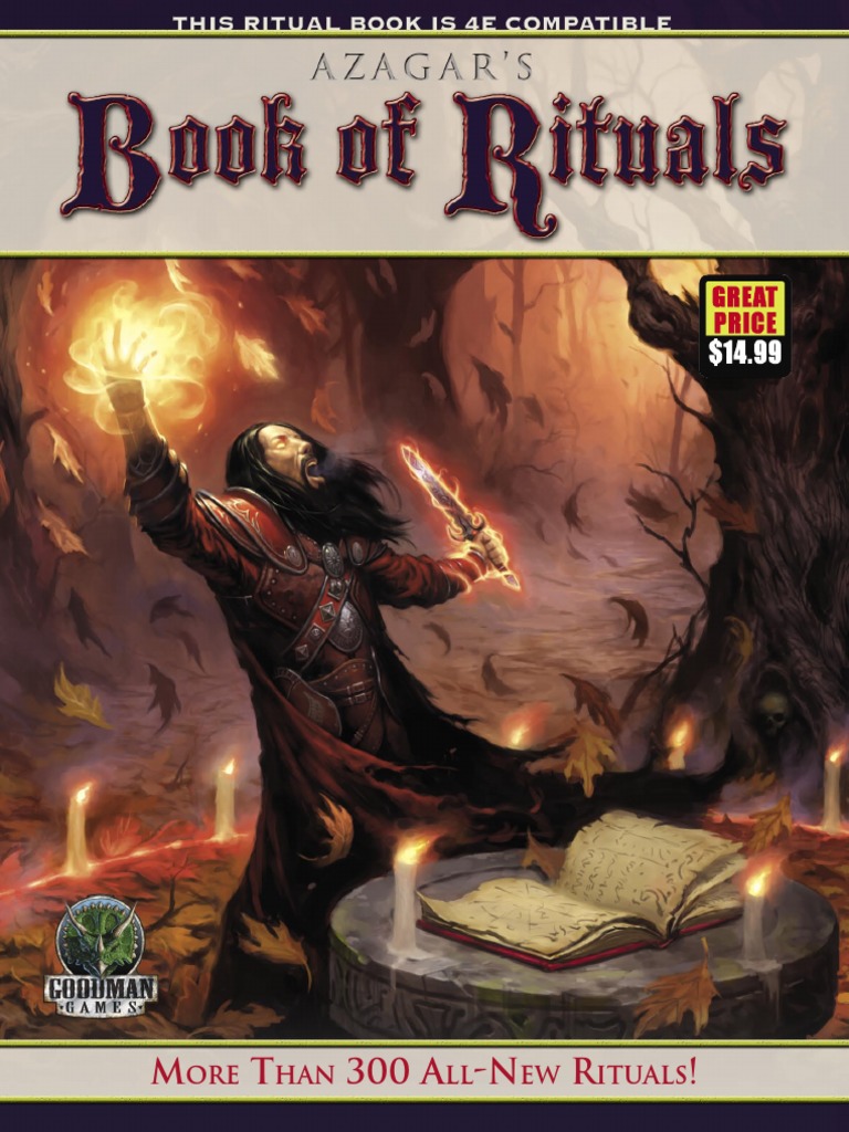 Goodman games azagar s book of rituals pdf dungeons dragons