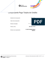 Comprobante Pago TDC