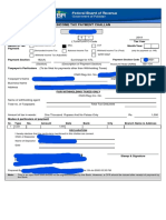 Income Tax Payment Challan