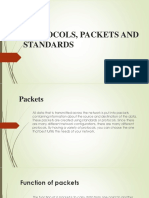 PROTOCOLS, PACKETS AND STANDARDS: DATA TRANSMISSION