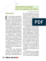 La Urbanización Popular. Desarrollo Urbano. Lo Urbano Popular. de José Ricardo González Alcalá. Duhau, E., 1998 . Pradilla, E., 1987