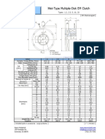 MWC MWC: Wet-Type Multiple-Disk EM Clutch